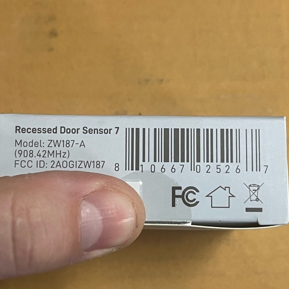 Aeotec Smart Zwave Recessed Door Sensor - Picture 4 of 4